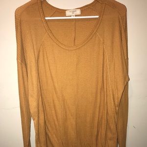 Mustard Light Sweater